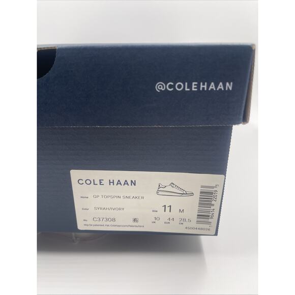 Cole Haan Men's Grandpro Topspin Sneaker Syrah/Ivory C37308 SIZE 11M New in Box - Picture 8 of 8